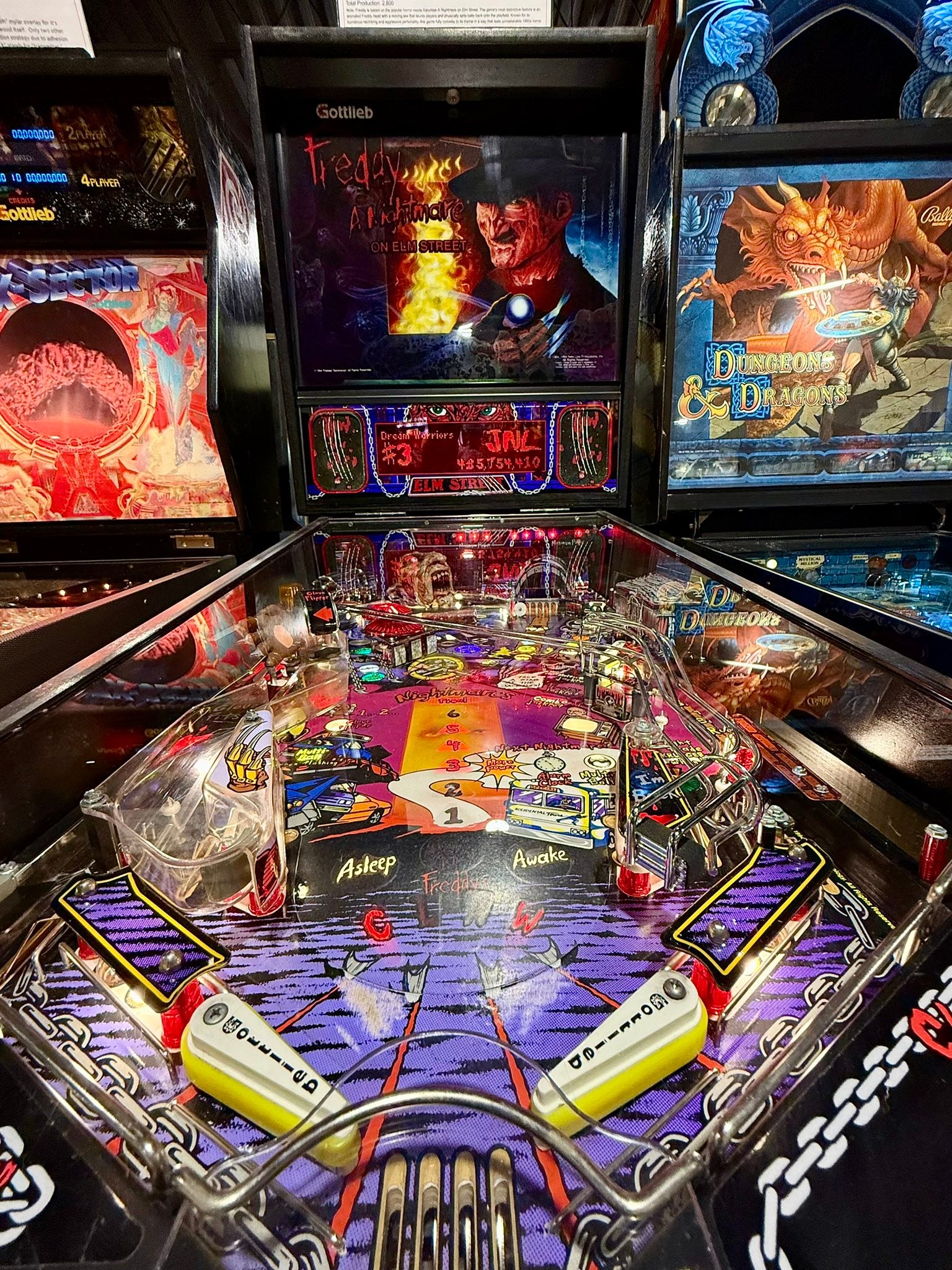 1994 Gottlieb Premier Freddy A Nightmare on Elm Street pinball