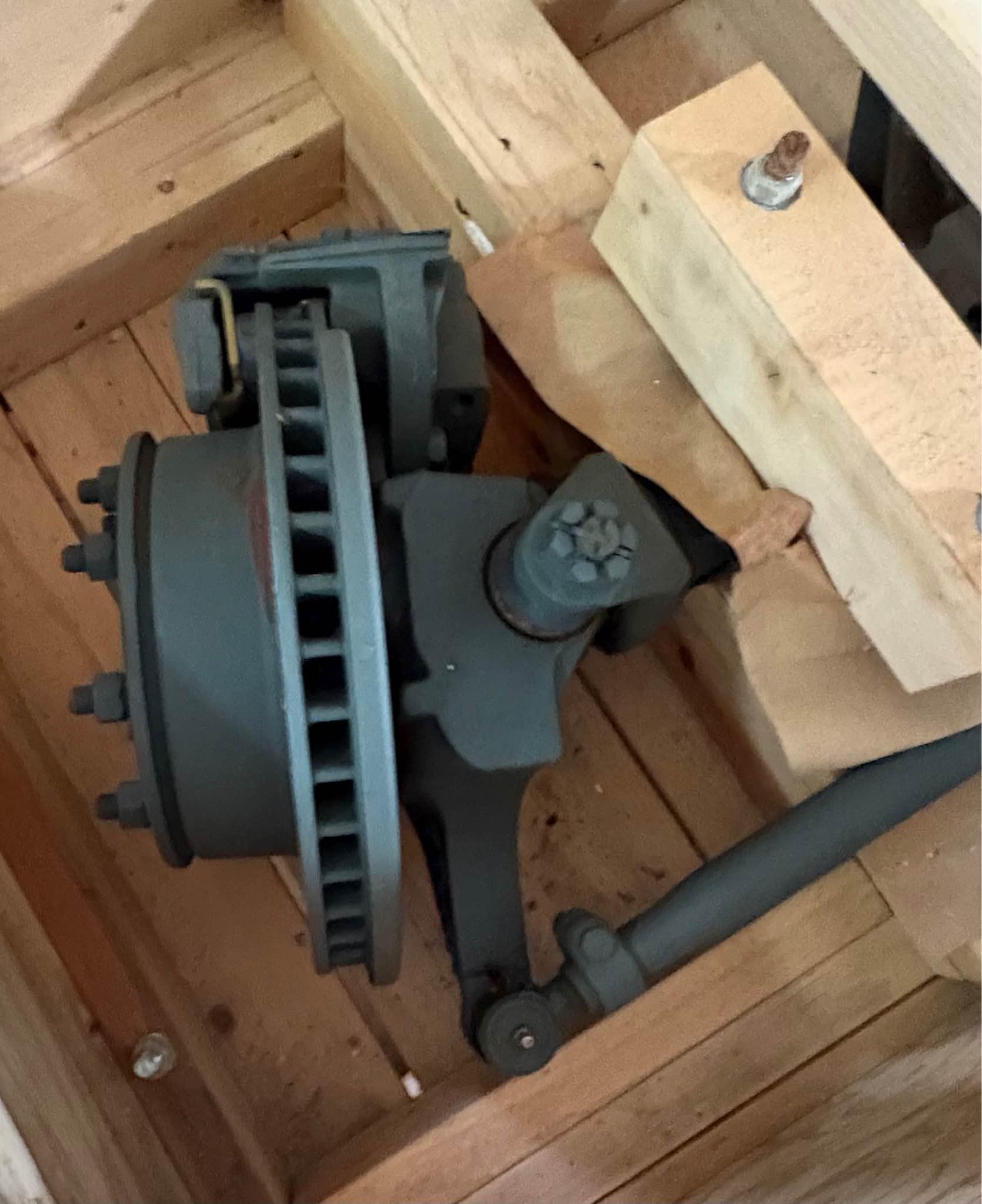 Rebuilt DANA 44 HD 8 Lug M880 Front Axle Complete W/ Calipers Rotors ...