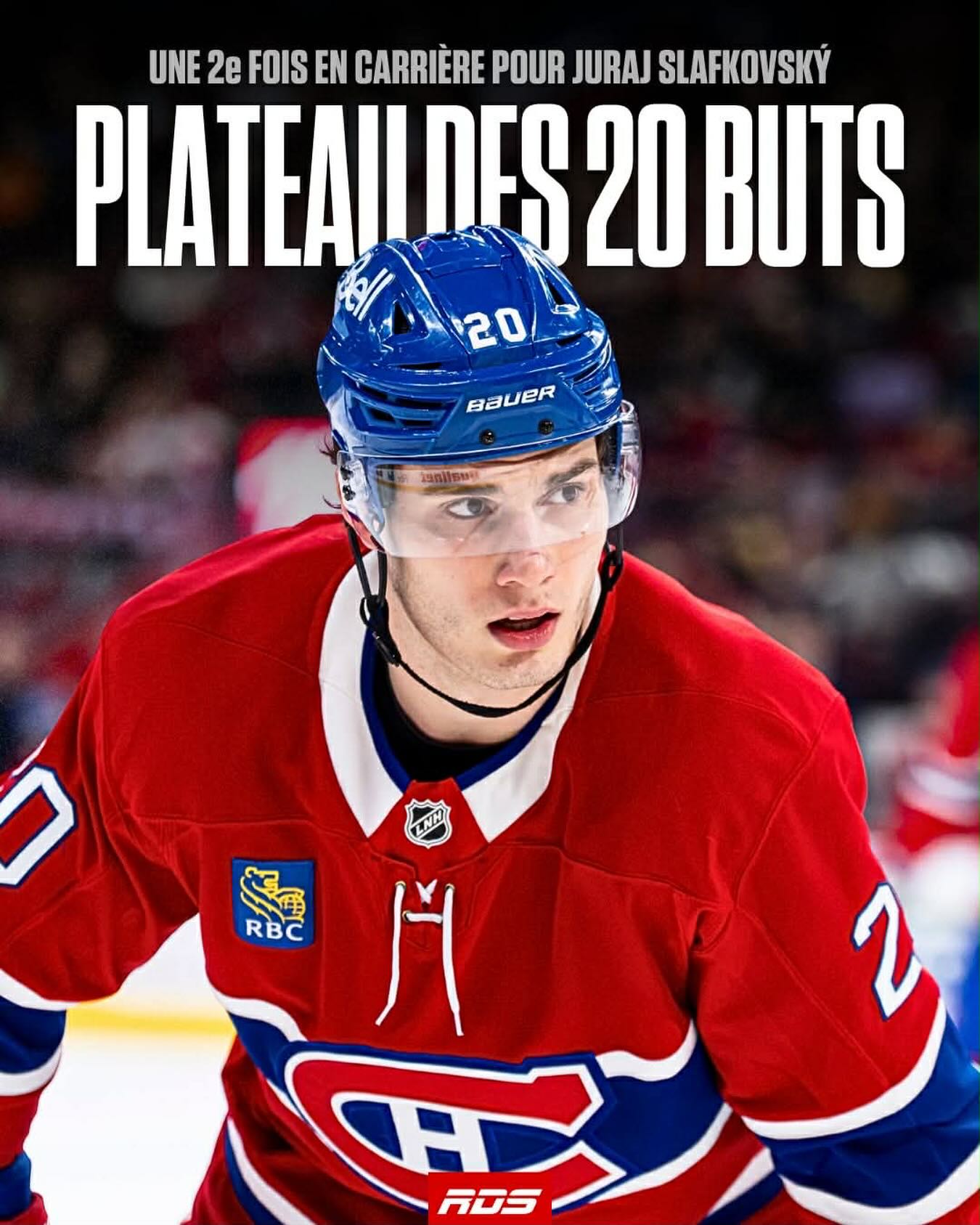 RDS - Un 20e pour Juraj Slafkovský 🙌🚨 #GoHabsGo | Facebook
