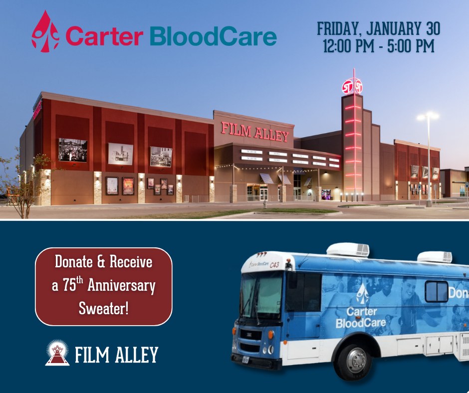 Film - Save the Date! The Carter BloodCare Bus is returning to Film ...