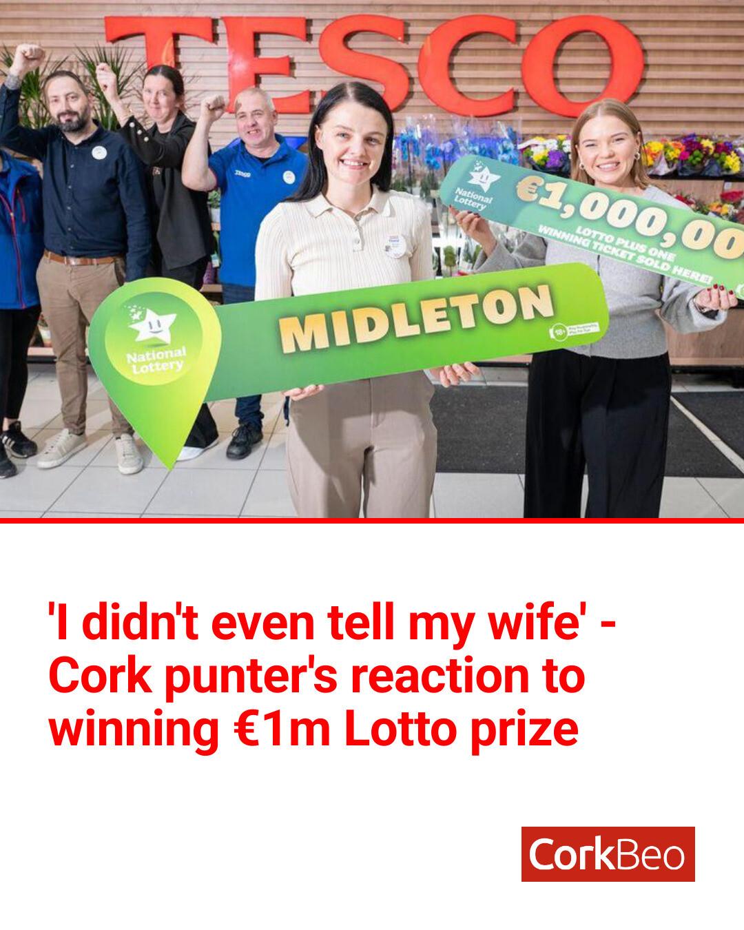 Cork - He eventually broke the news over dinner - and said it's a ...
