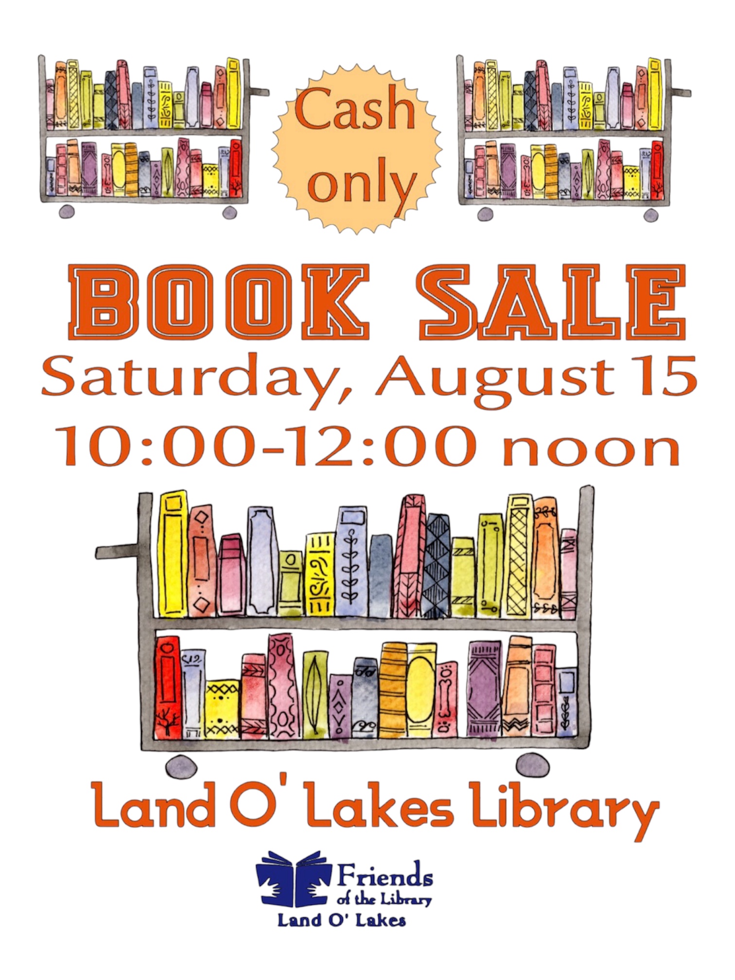 Lakes Country Public Library Labor Day book sale | Lakewood, WI