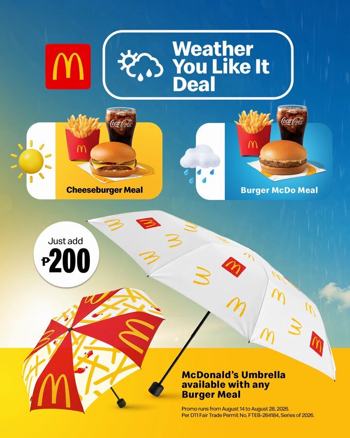 🚨 UMBRELLA BATTLE! 🚨 Team McDonald's Weather Like It Deal or