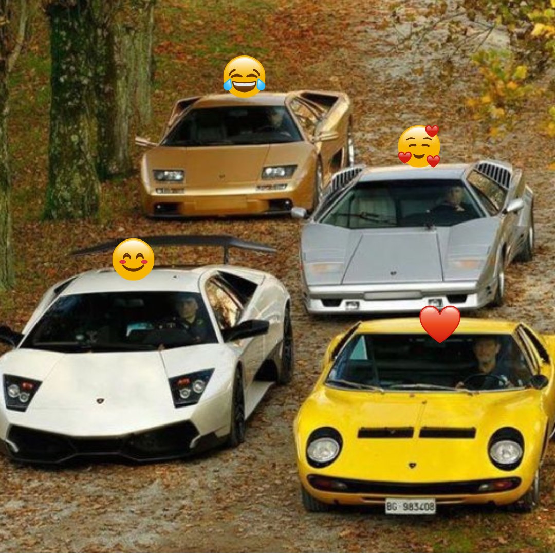 🏁 **Four Lamborghini legends. One choice. Which are you taking