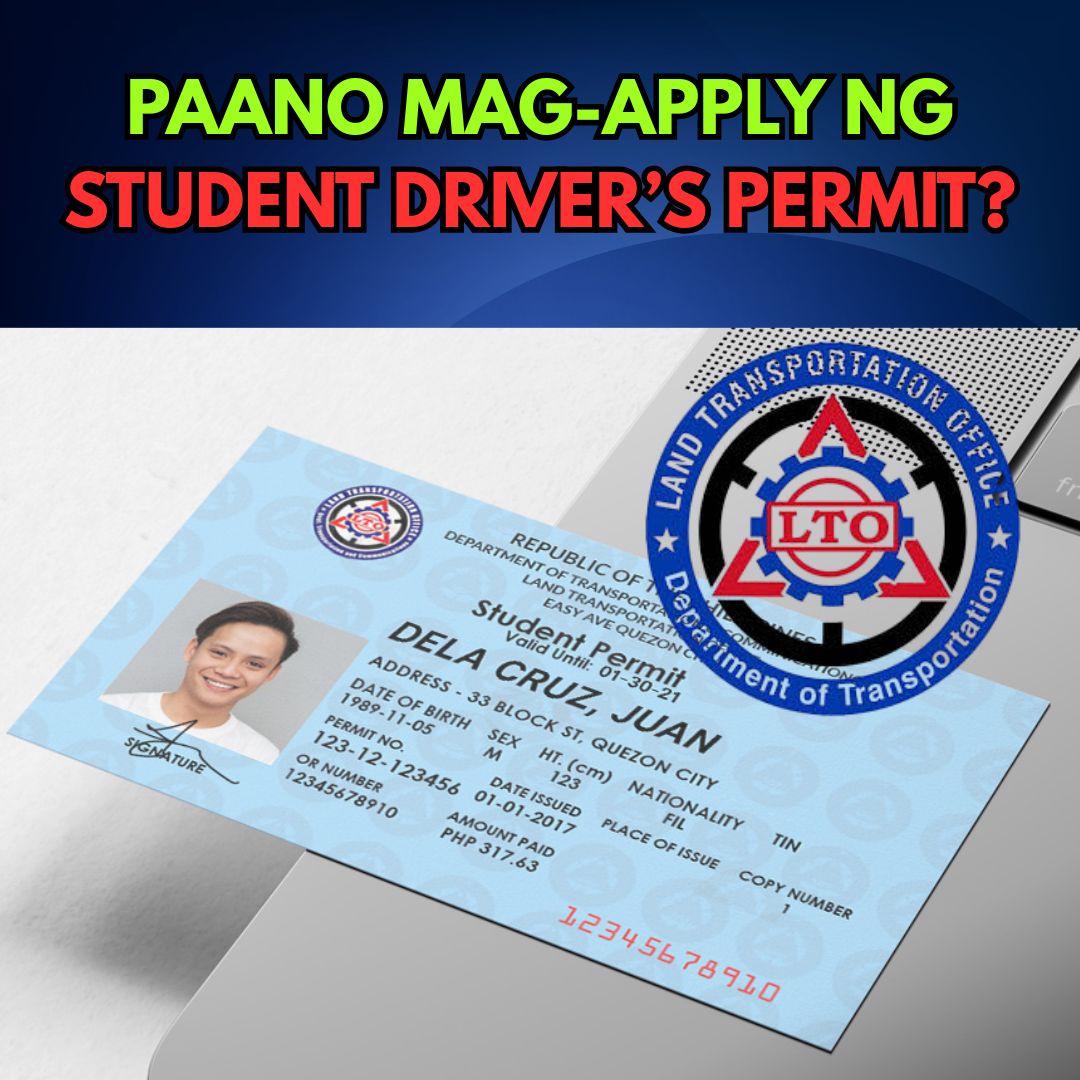 Whispers - Paano mag-apply ng student driver’s permit? 📌 Mga ...