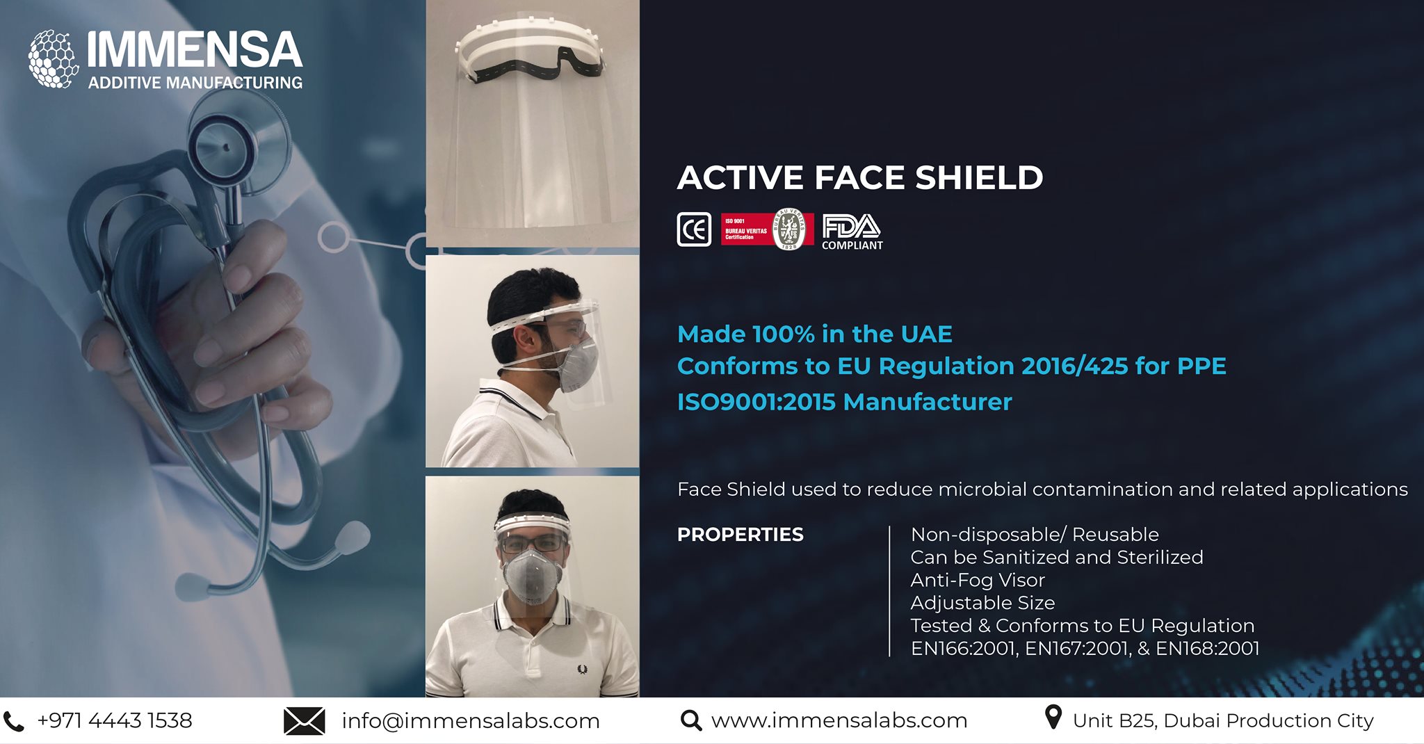 Immensa - Immensa Active Face Shield Contact us to buy... | Facebook