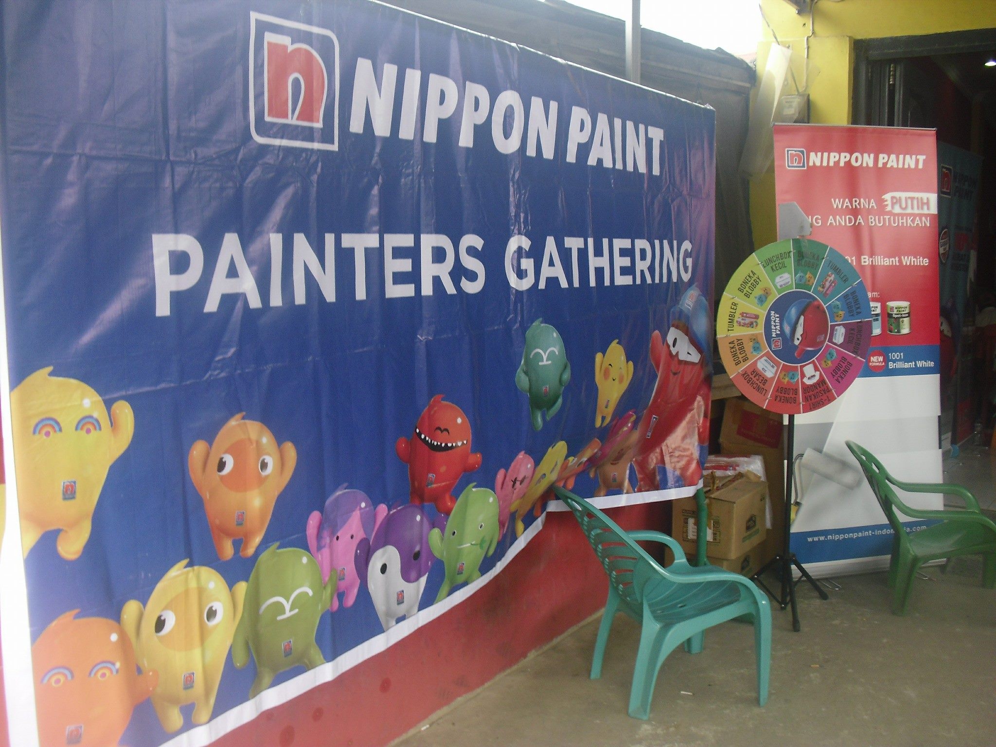 Acara nippon paints di tooby's... - Tooby's FriedChicken | Facebook