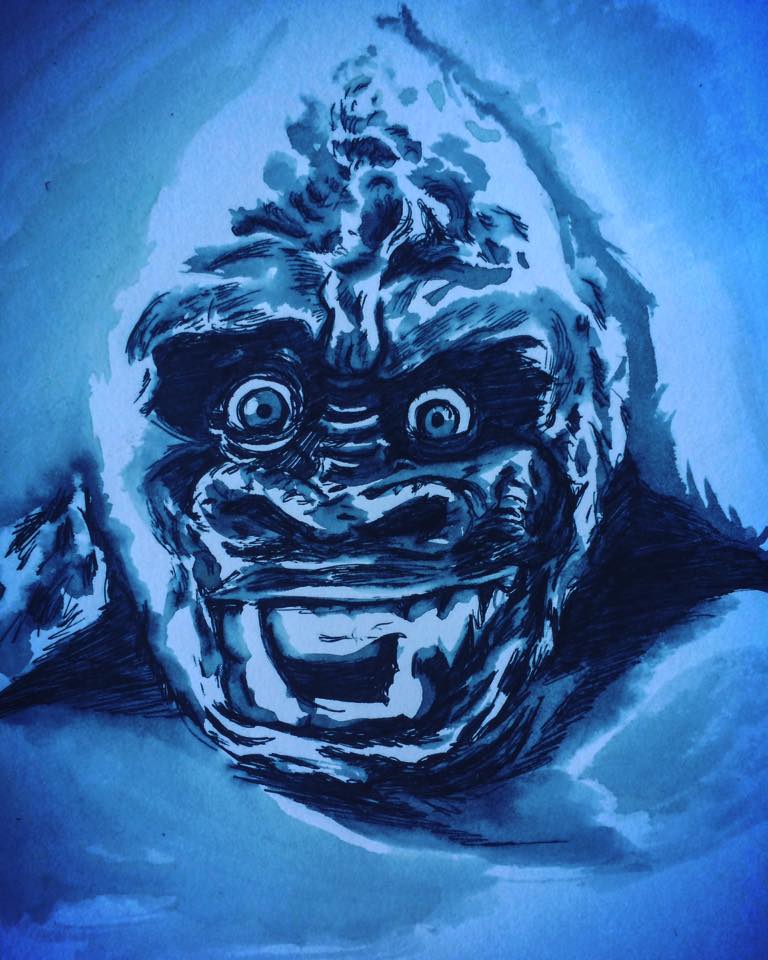 Wildkong TAG 180cm 🦍🎨 by ORLINSKI 1/1, unique piece.
