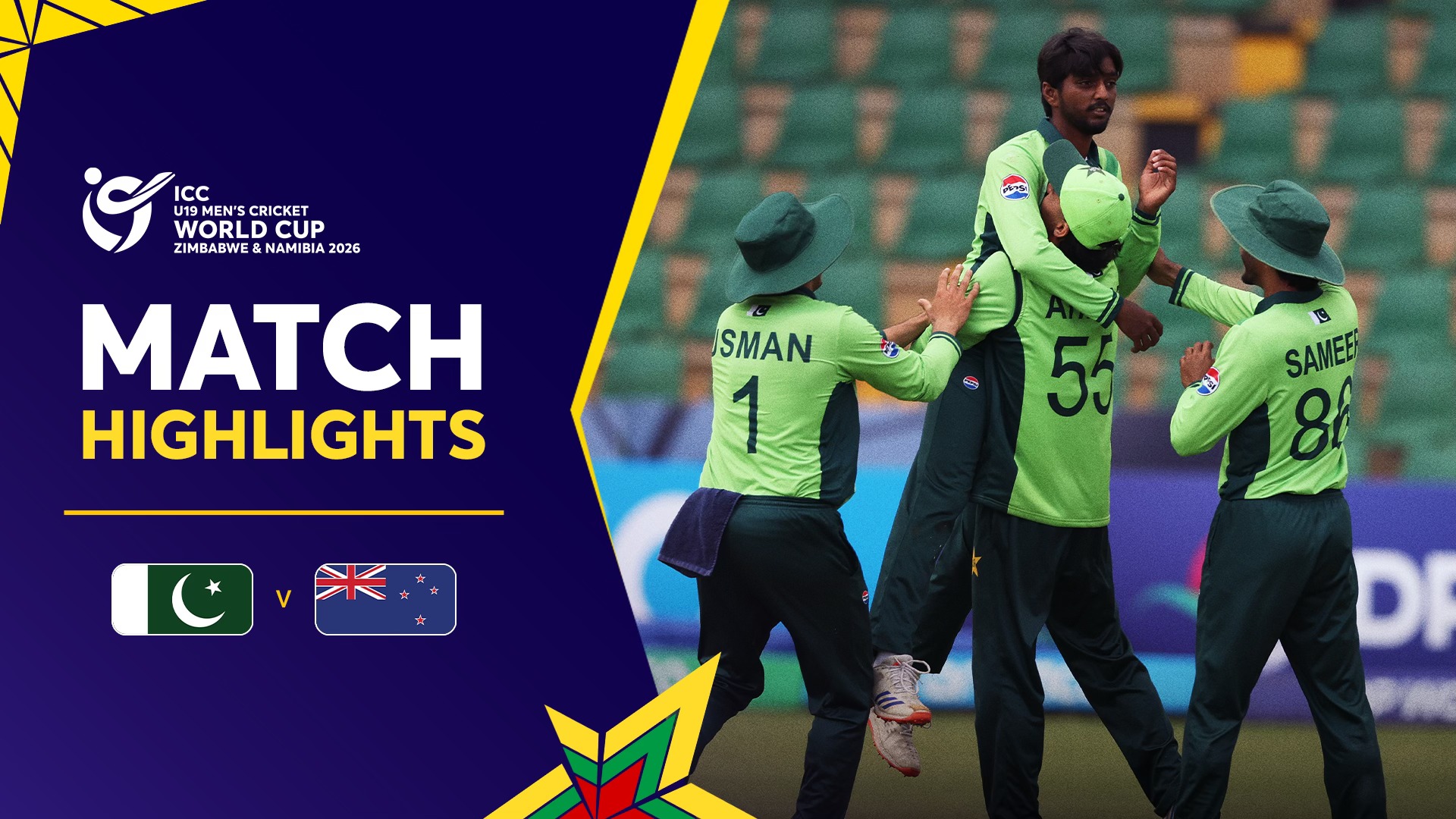 ICC - Pakistan begin their #U19WorldCup Super Six campaign with a ...