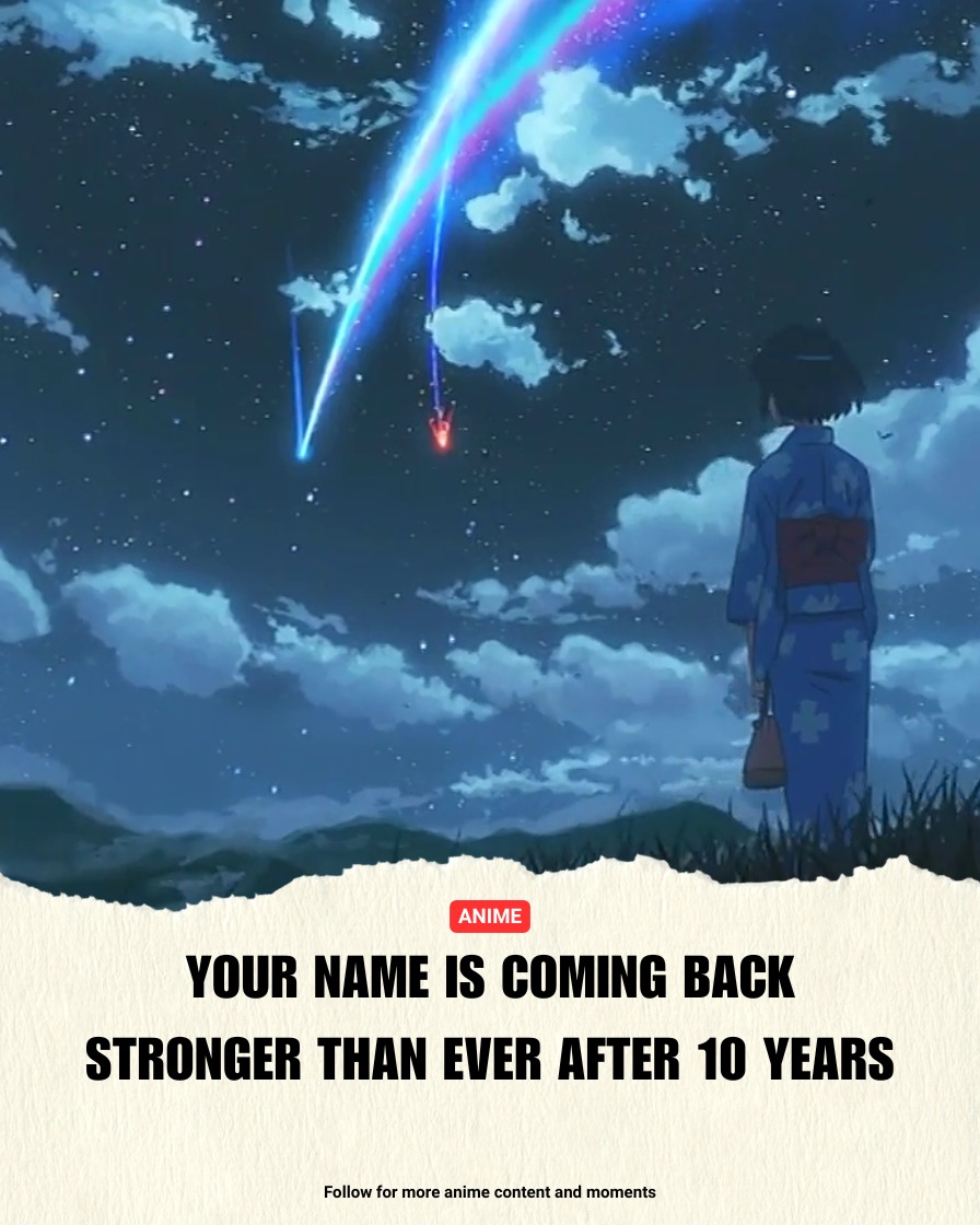 10th anniversary edition of favourite anime film on DVD