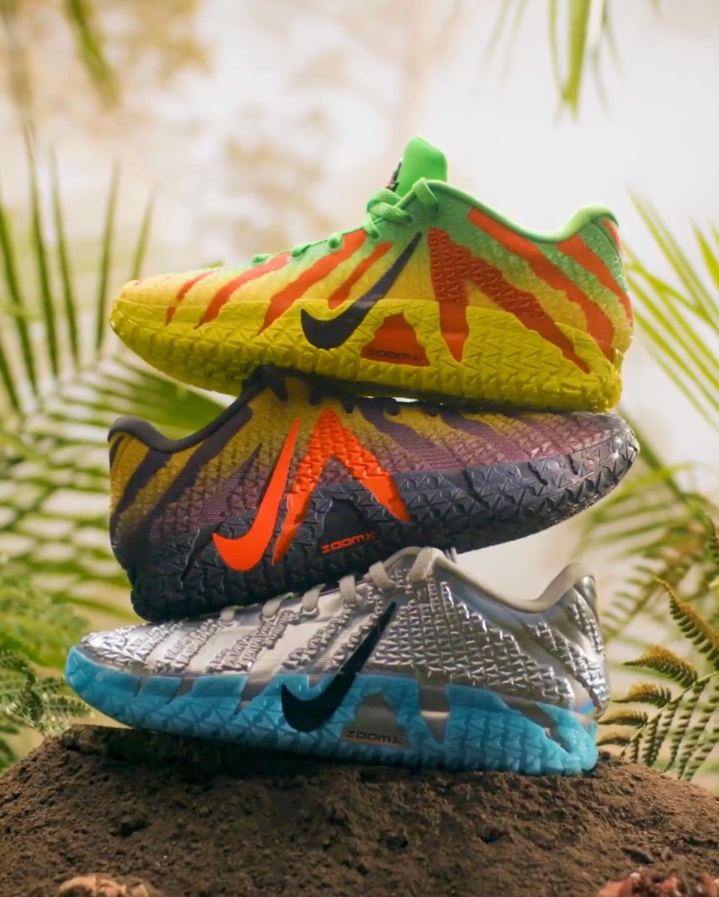 Nike officially unveiled the Jurassic Park x Nike Ja 3 collection