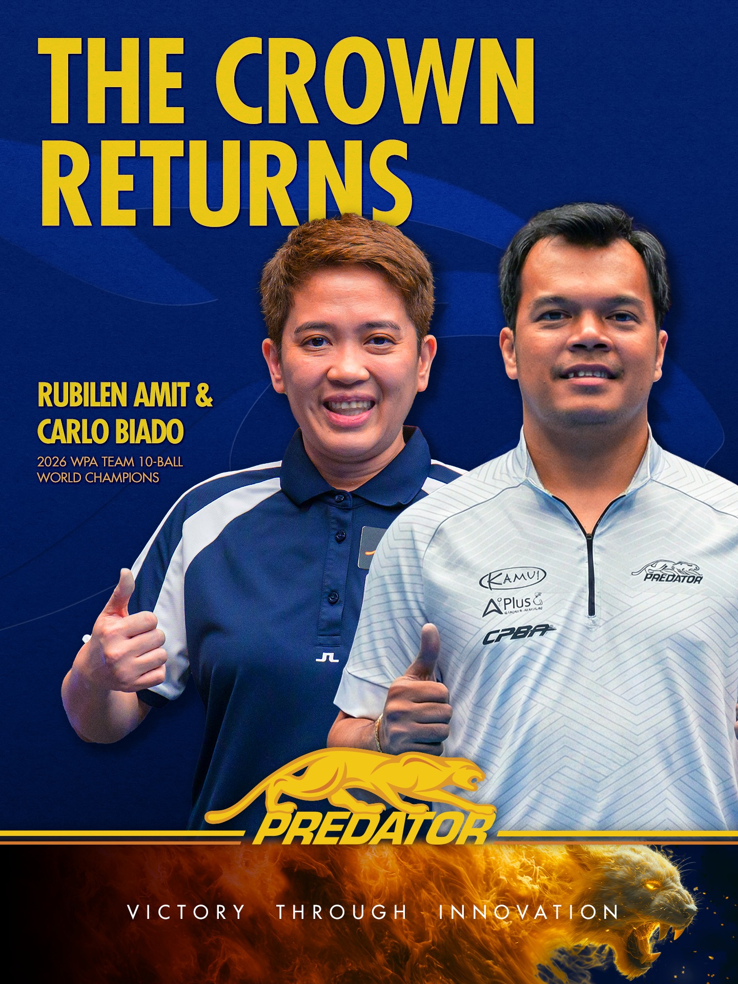 Predator Cues - 🏆 Team Triumph on the World Stage 🏆 Team... | Facebook