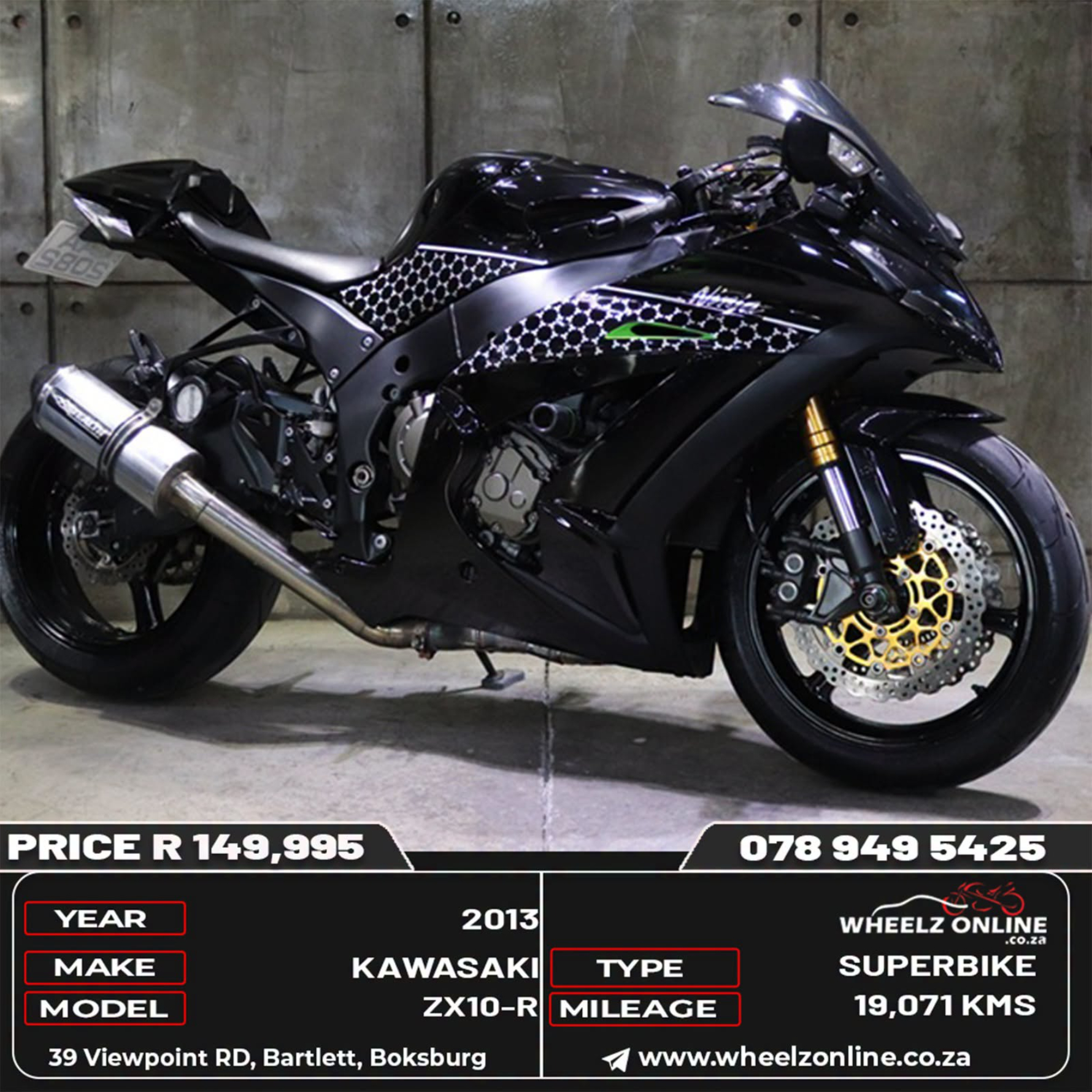 ❤️ 🏍️ 2013 KAWASAKI ZX-10R 🏍️ 🔥 GREEN BLOOD RUNS DEEP. 🔥 You