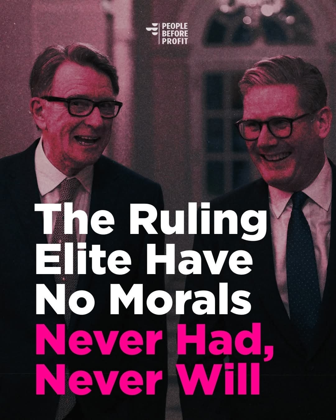 The Ruling Elite Have No... - People Before Profit Derry | Facebook