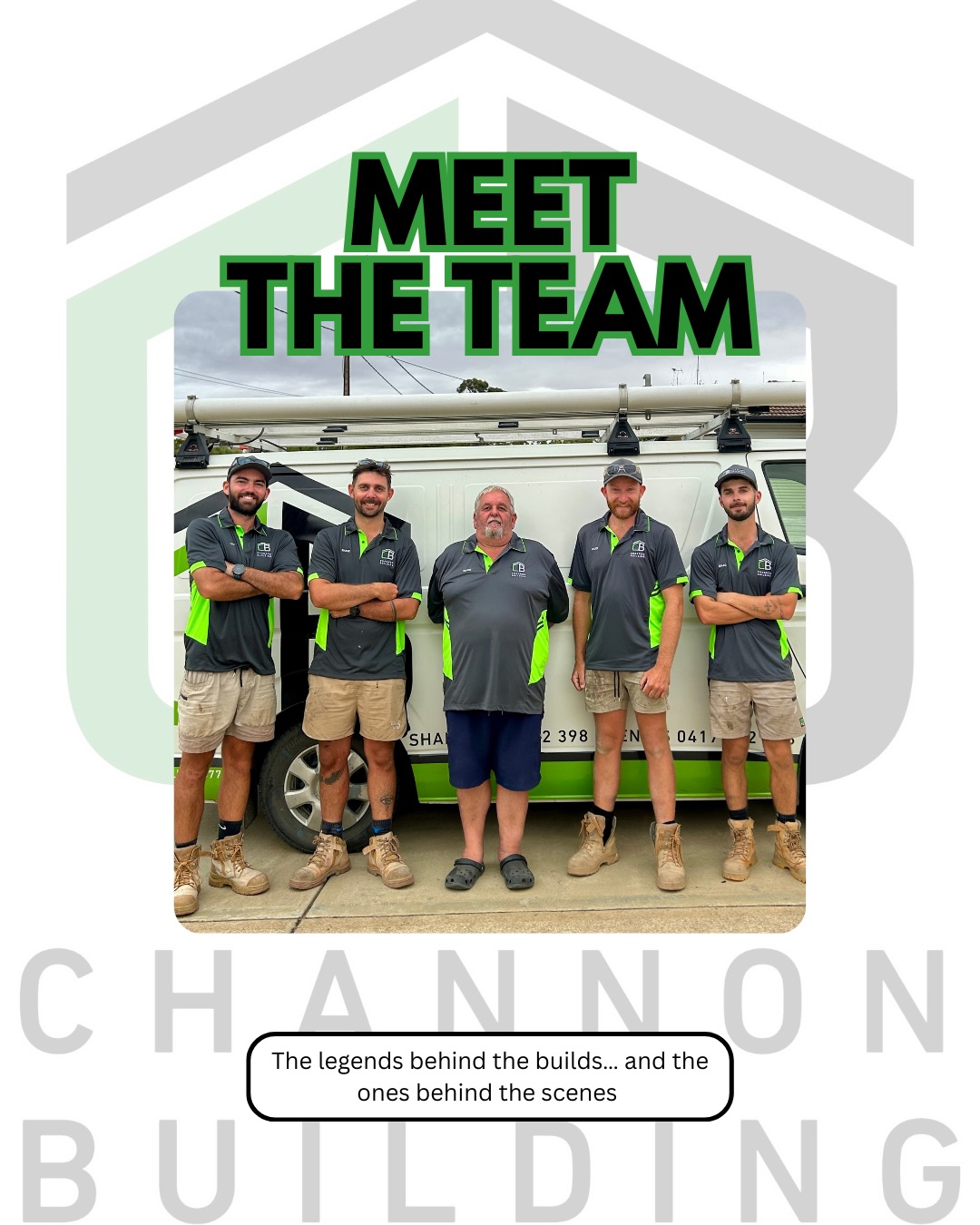 Meet the legends behind the builds 🧱... - Channon Building | Facebook