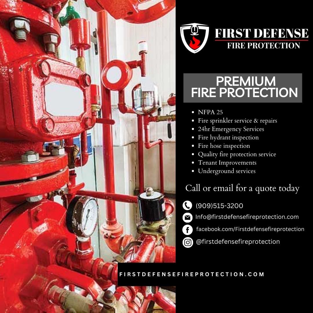 First - #southerncalifornia #fireprotection #firesprinklers # ...