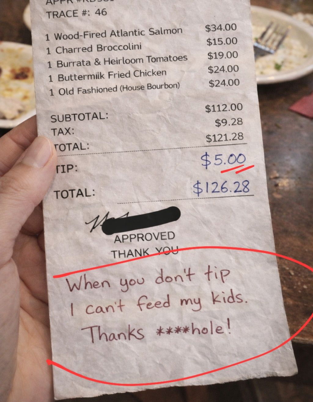 OfficeLife - So let me get this straight. The bill came out to $121.28 ...