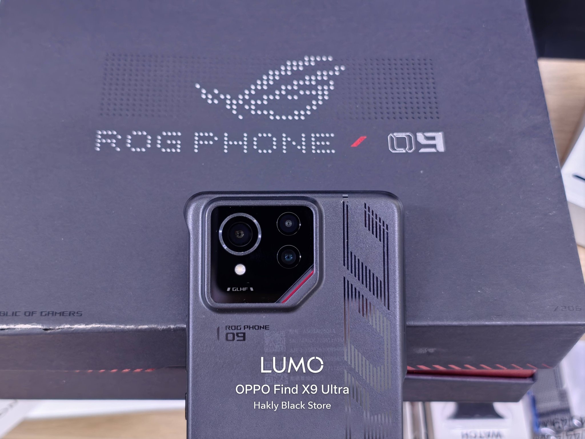 Asus ROG Phone 9Pro 16G 512G Global ROM SIM2 99.99% = 619$ Free 