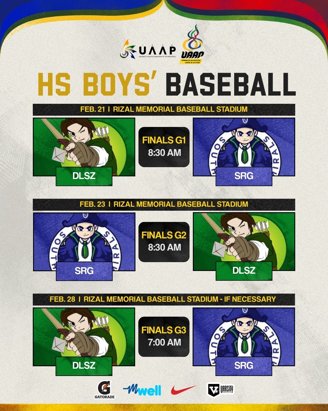 The UAAP - SHOWDOWN OF THE SOUTH ⚔️ A brewing rivalry... | Facebook