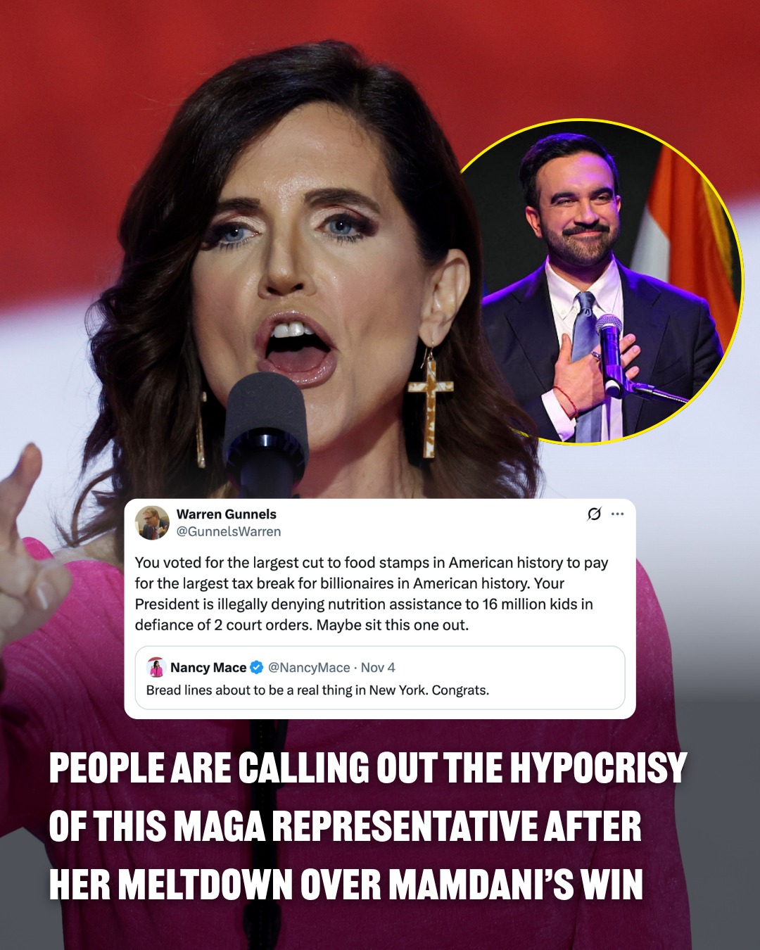 BuzzFeed - US Representative Nancy Mace was not happy about Zohran ...