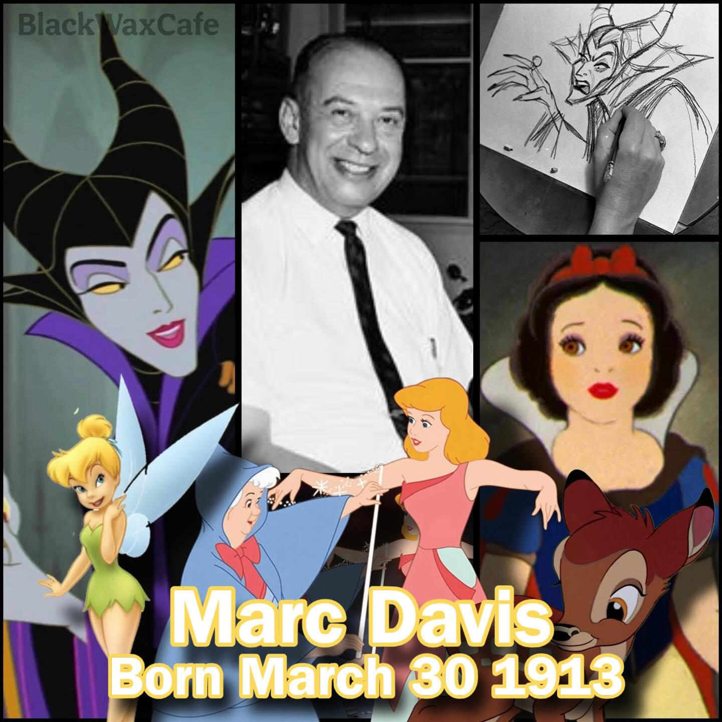 Remembering Marc Davis on his birthday! Born on this day….Marc