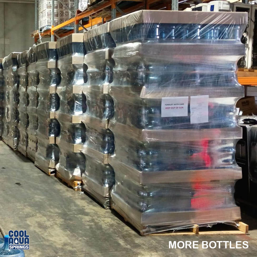 Cool - Our shipment of locally made 15L refillable bottles has arrived ...