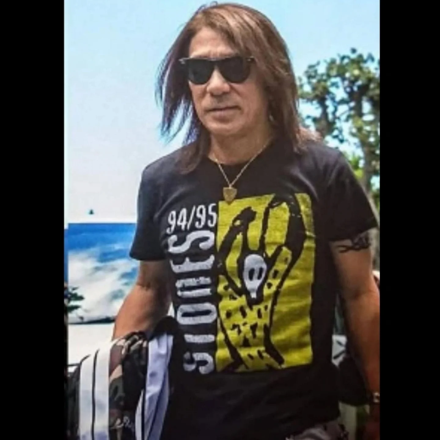 B'z 松本さん あのブランドのTシャツを着用！ B'z 松本さん 着用T