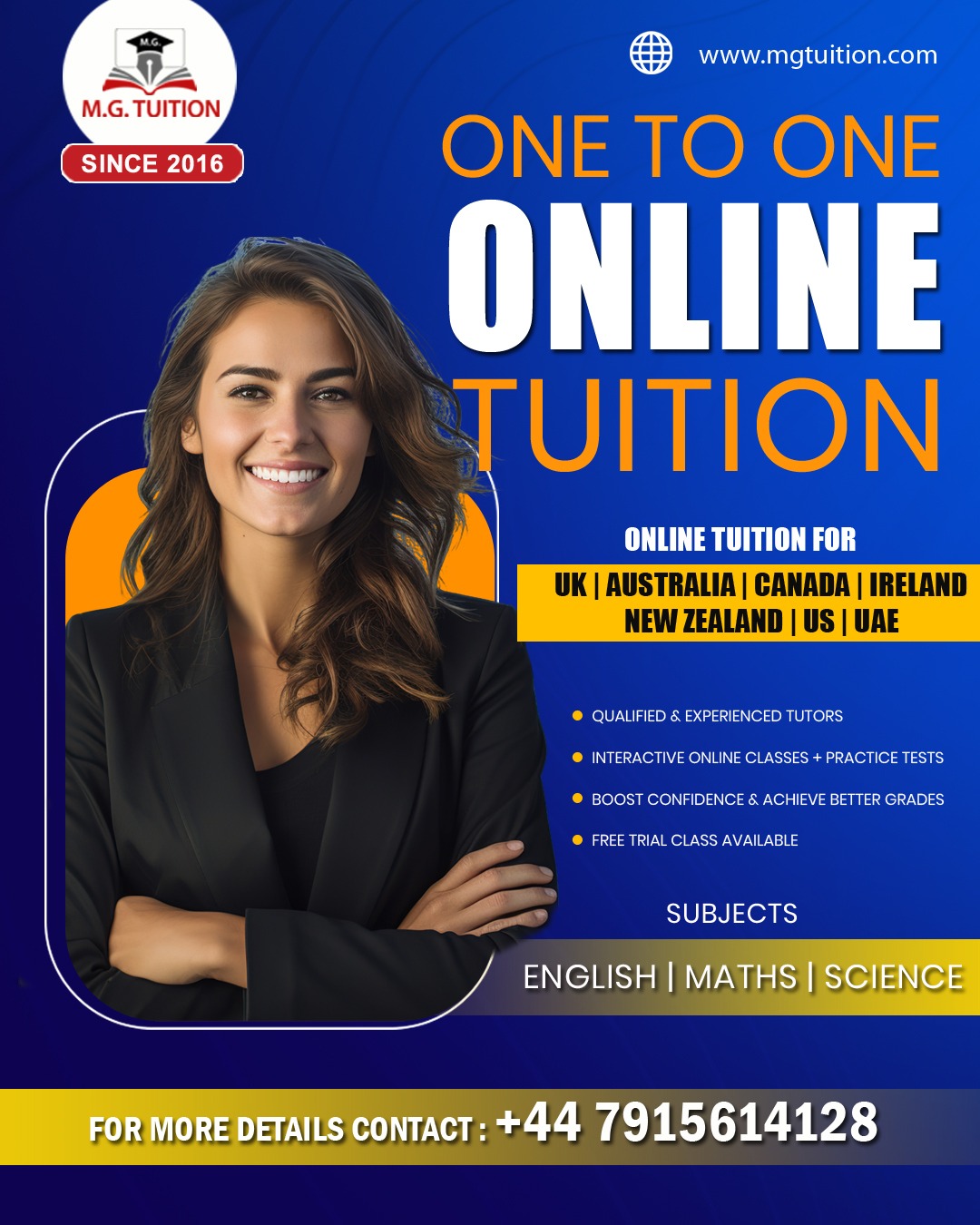 MG Online Tuition | Horsham