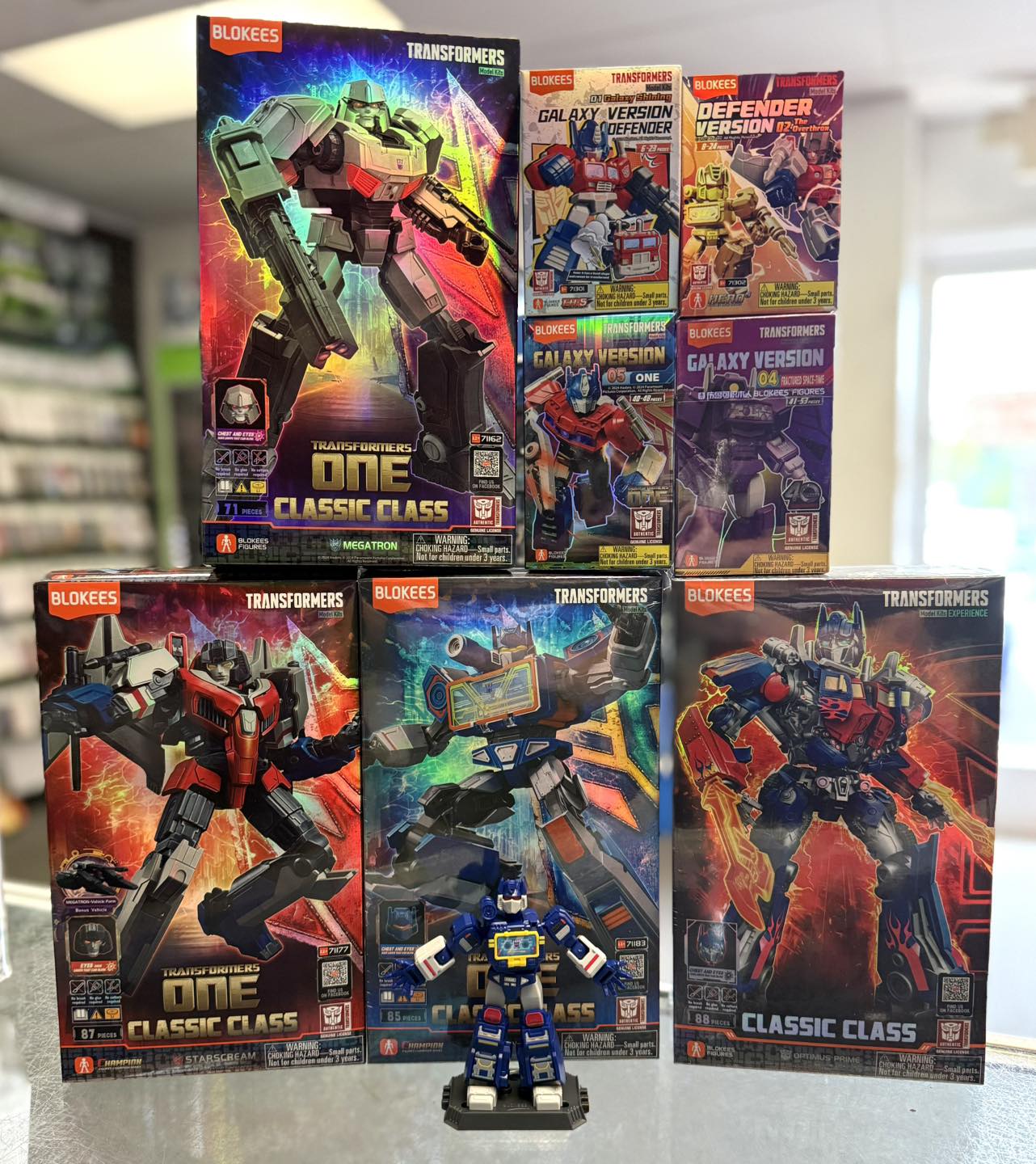 Blokees Mokoo Mega Optimus Prime × Brown is here! A one-of-a-kind