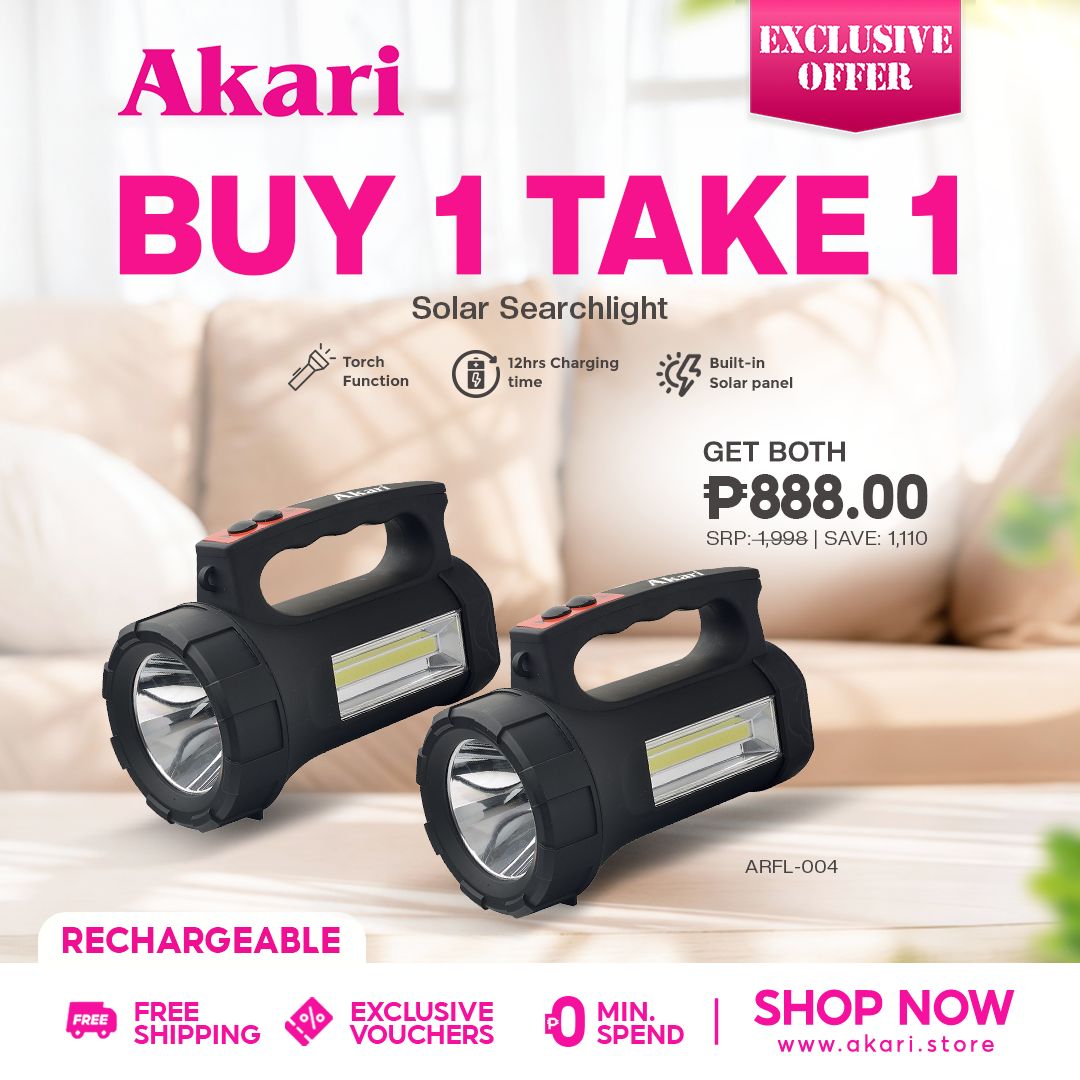 akari rechargeable flashlight charging time Dual Torch (ARFL-8107)  Akari Store Introducing: The Newest Akari Handy