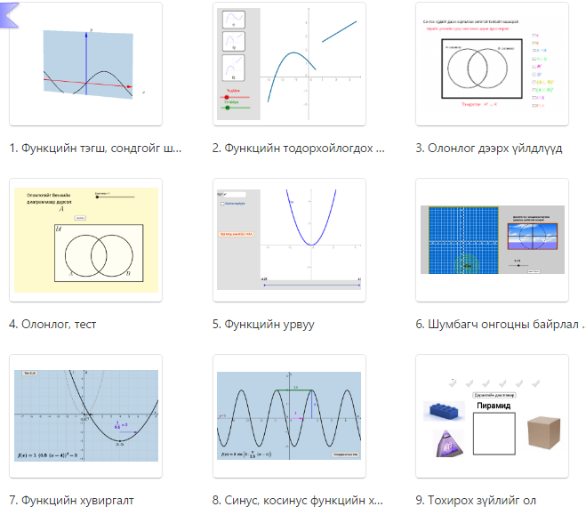 Geogebra Institute of Mongolia - Та геогебра хэрэглэгдэхүүнийг татаж ...