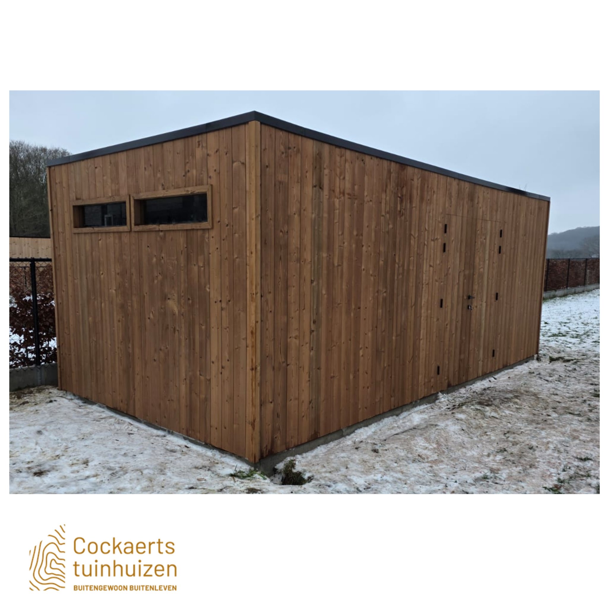 Tuinhuizen Cockaerts - Cubum Thermowood Ayous ~ dit tropisch zachthout ...