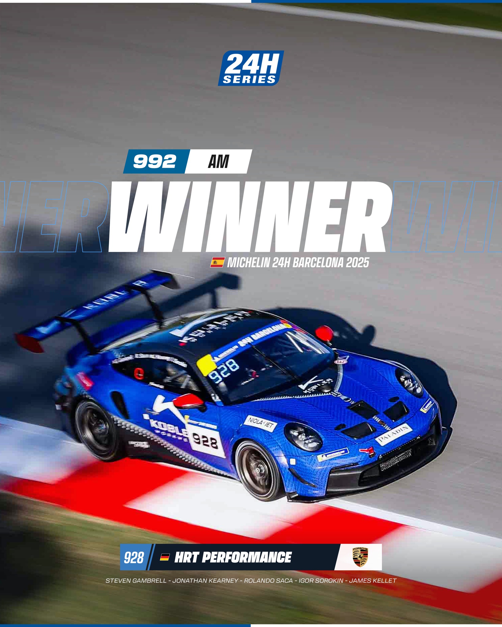 24H Series - HRT PERFORMANCE WINS THE 992-AM CLASS AT THE... | Facebook