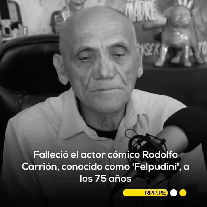 Chimbote - 🔴 FALLECE EL ACTOR Y CÓMICO PERUANO ‘FELPUDINI’‼️🥺😭 El mundo ...