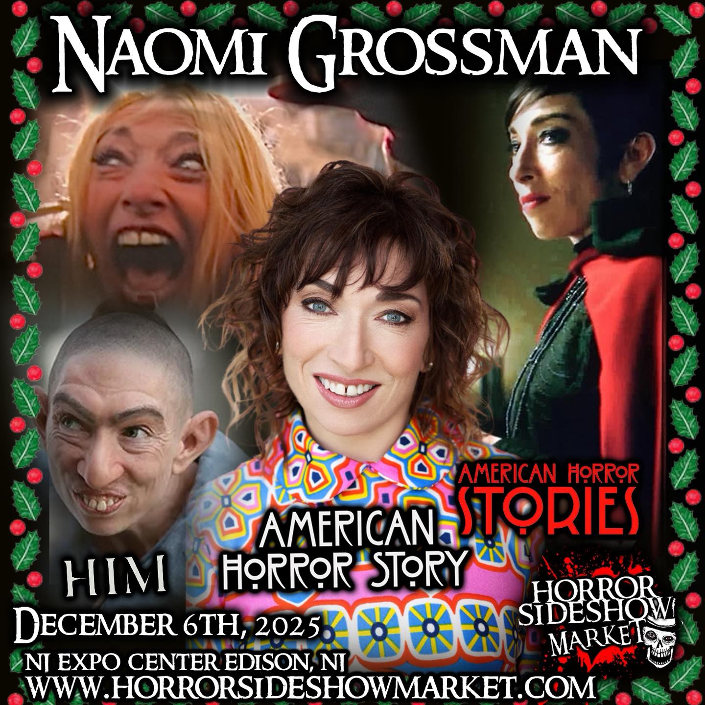 New - MEET NAOMI GROSSMAN! December 6th, 2025 we are having our Horror ...