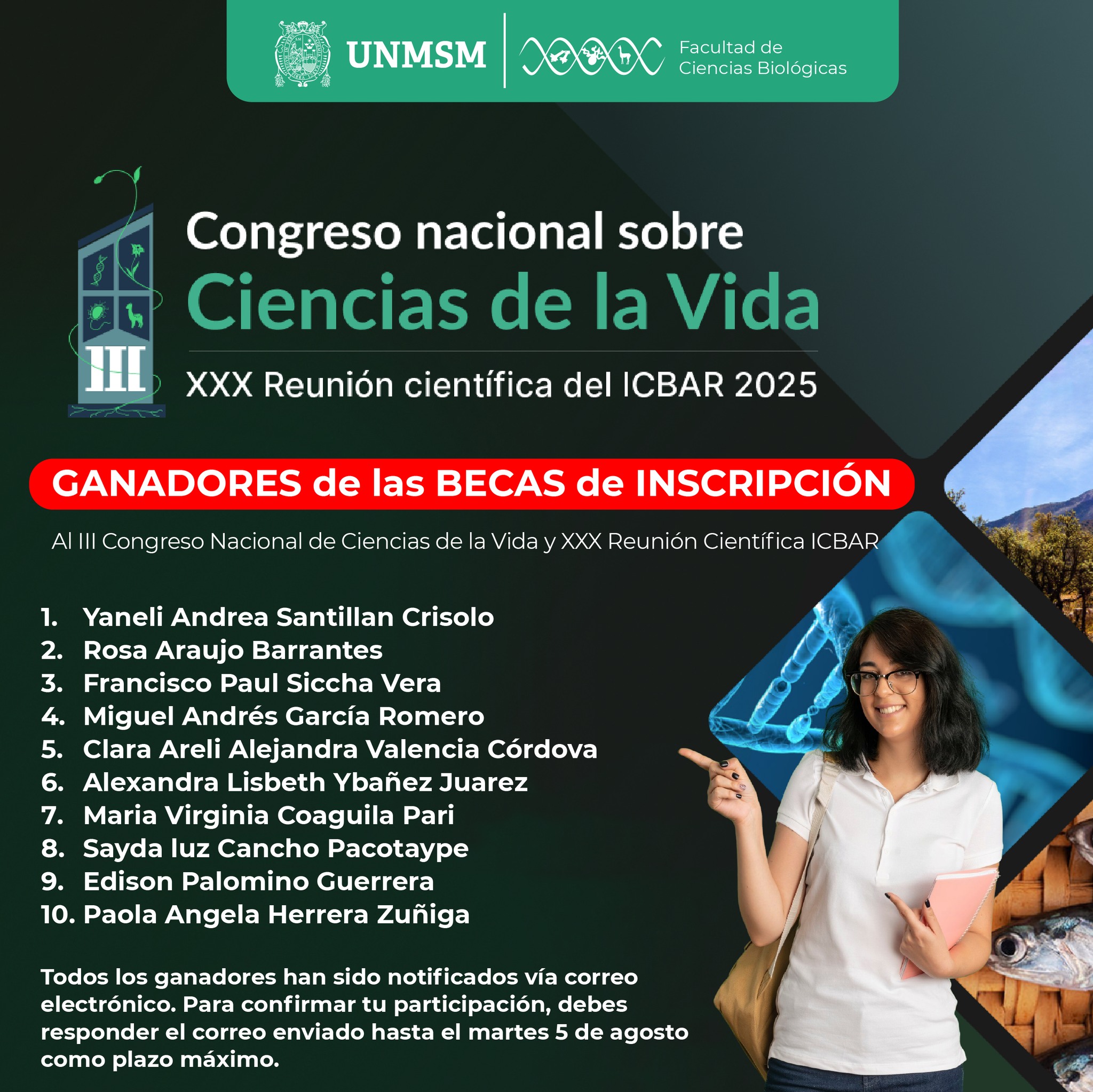 Facultad Ciencias Biológicas - UNMSM - 📣🧬Ponencias y Mesa Redonda ...