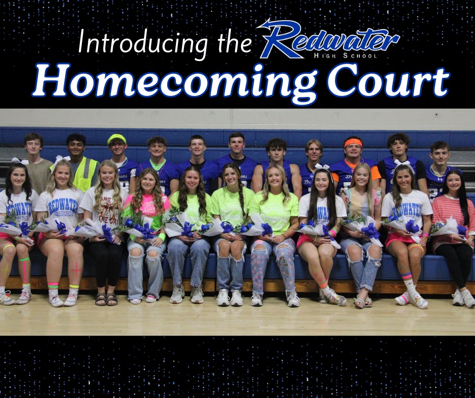 Redwater - Introducing the 2025 Dragon Kingdom Homecoming Court!👑💙 ...