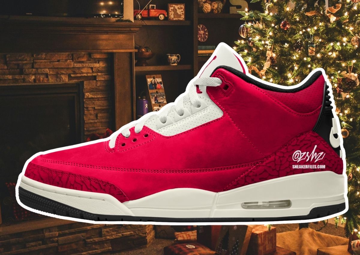 EXCLUSIVE: The Air Jordan 3 “Santa” Releases November 21, 2026 