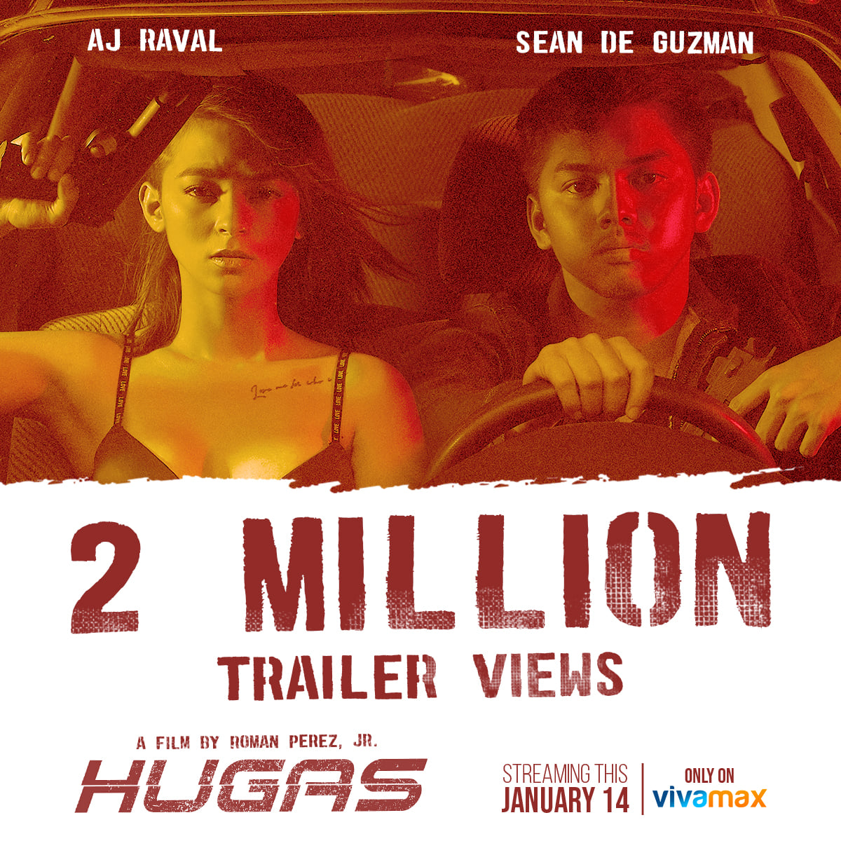 Aj Raval - 2 million trailer views na tayo across all social media ...