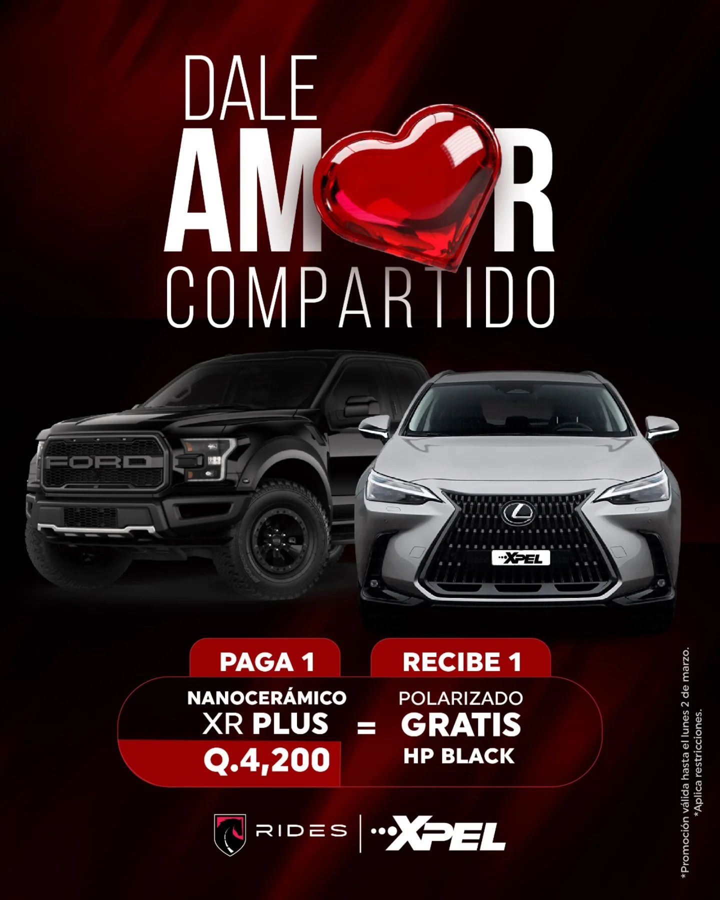 Rides Guatemala - ️‍🔥 DALE AMOR COMPARTIDO A TU CARRO... | Facebook