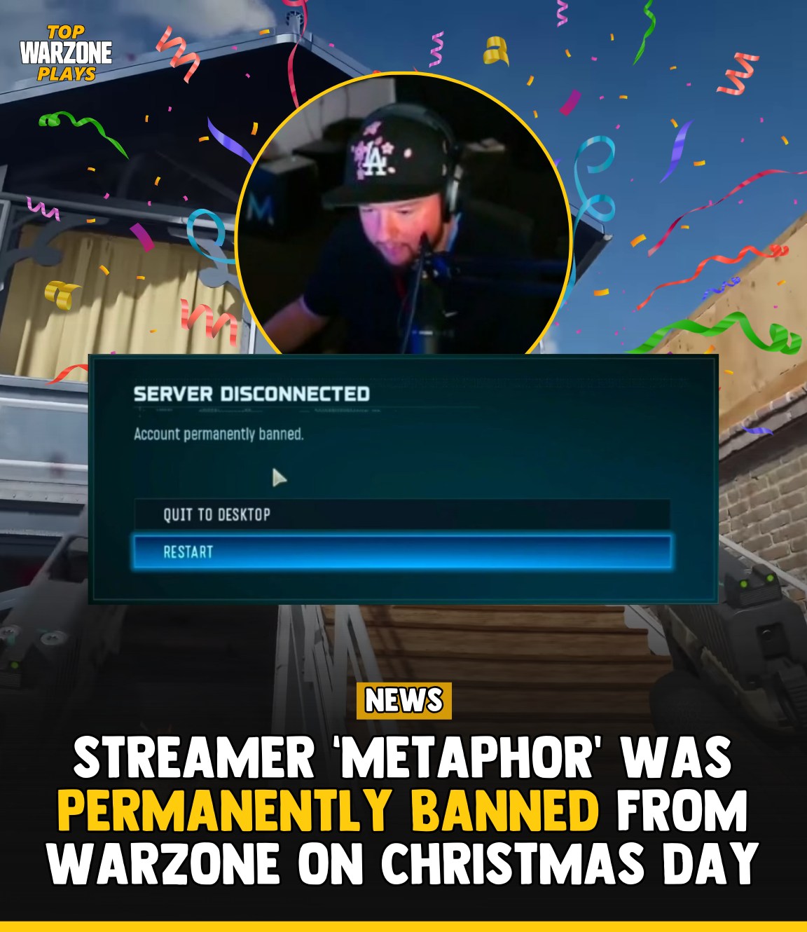 Top - This isn't the gift streamer 'Metaphor' expected this Christmas ...
