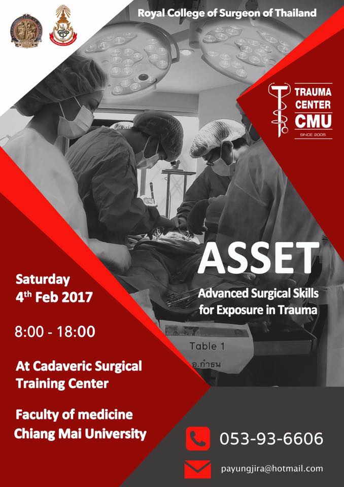 Surgery CMU - ASSET course (Advanced Surgical Skills for... | Facebook
