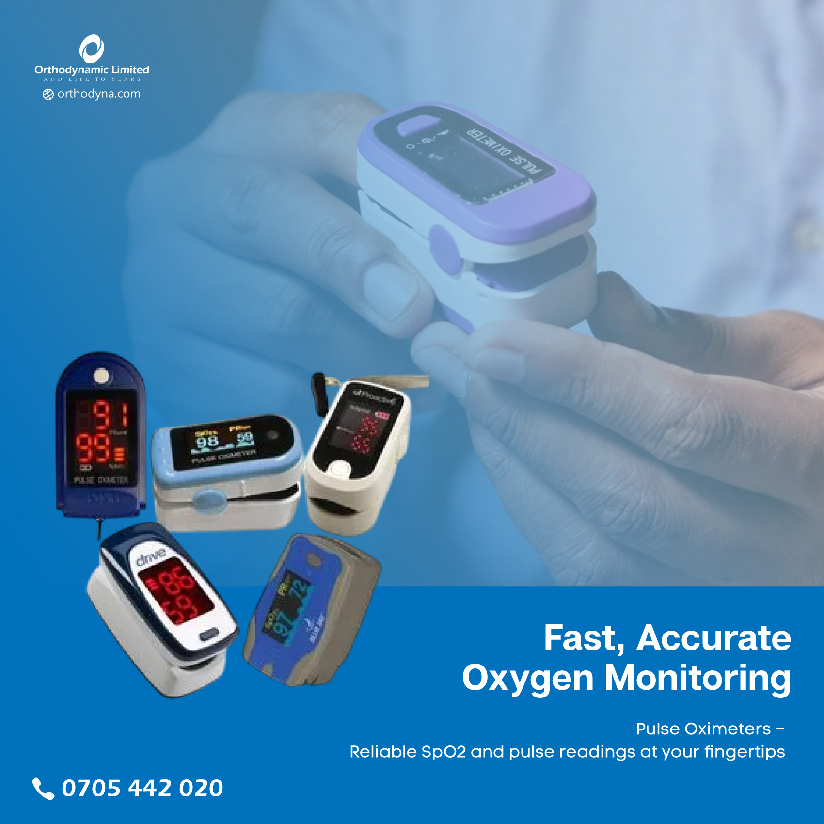 Orthodynamic - 🫁 Quick, Accurate Oxygen Monitoring Made Easy Pulse ...