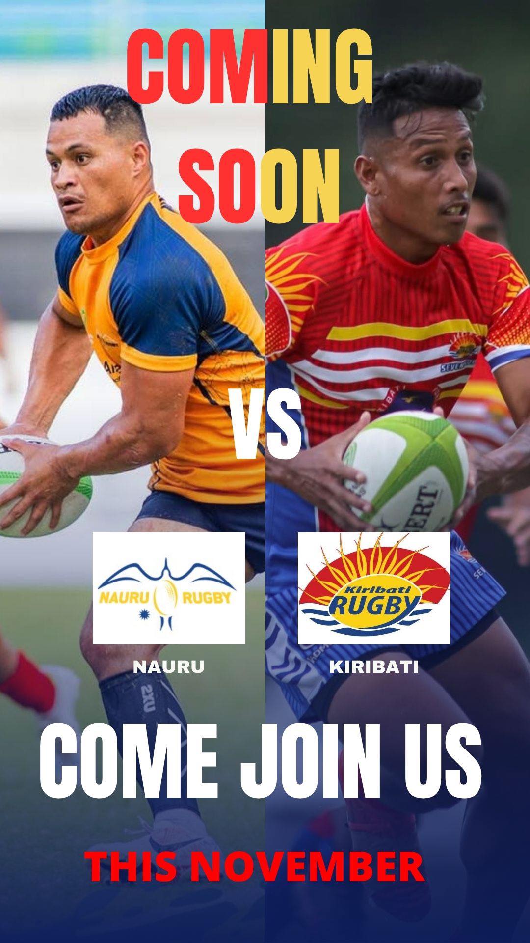 Kiribati Rugby - Some exciting news!!!! 🇳🇷 vs 🇰🇮 Stay... | Facebook