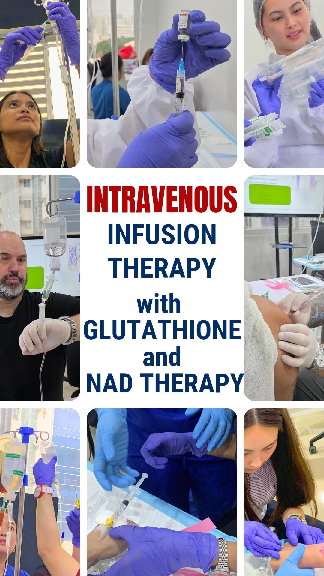INTRAVENOUS THERAPY & PHLEBOTOMY w/ NAD+ and GLUTATHIONE Therapy Course ...