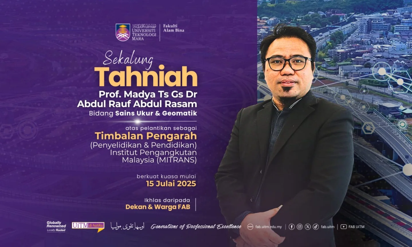 Fakulti - Sekalung Tahniah!! Prof. Madya Ts Gs Dr Abdul Rauf Abdul ...