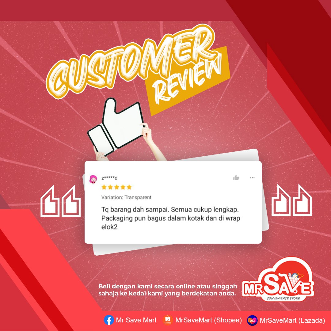 MR SAVE MART - Apa kata mereka yang beli dengan kami? Di...