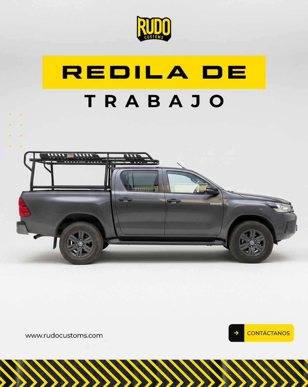 Rudo - Si trabajas con tu camioneta, equípala como se debe. ️ Uso rudo ...