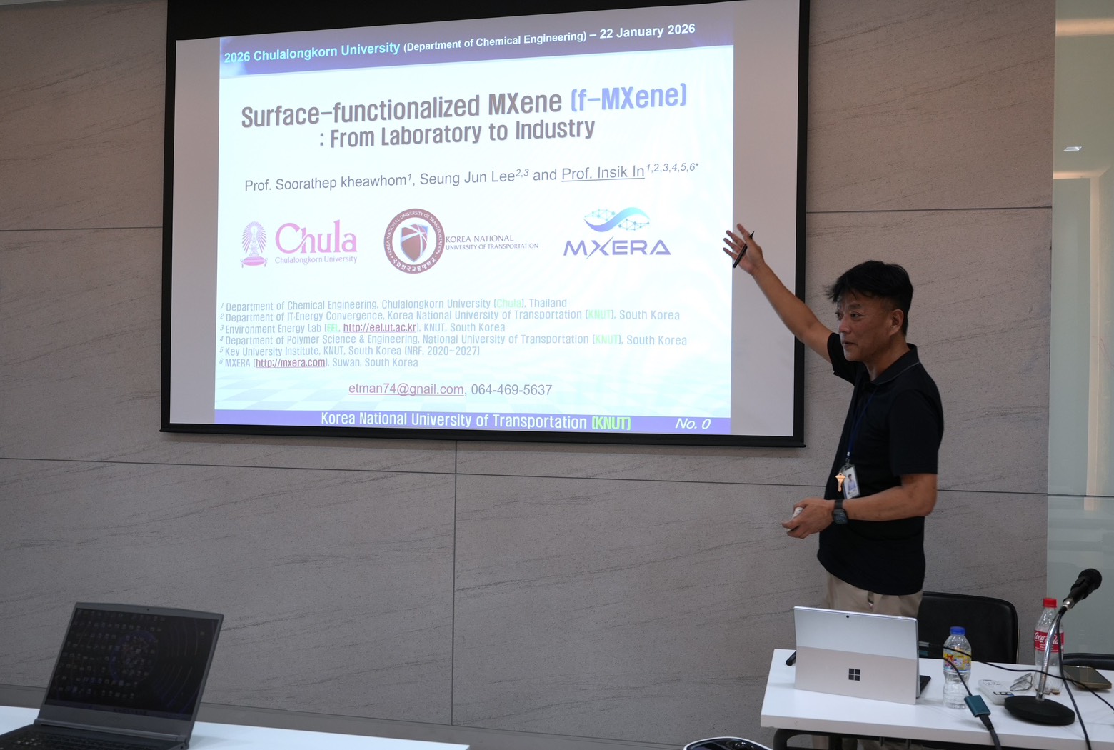 We would like to sincerely thank Prof. Insik In from the Department of ...