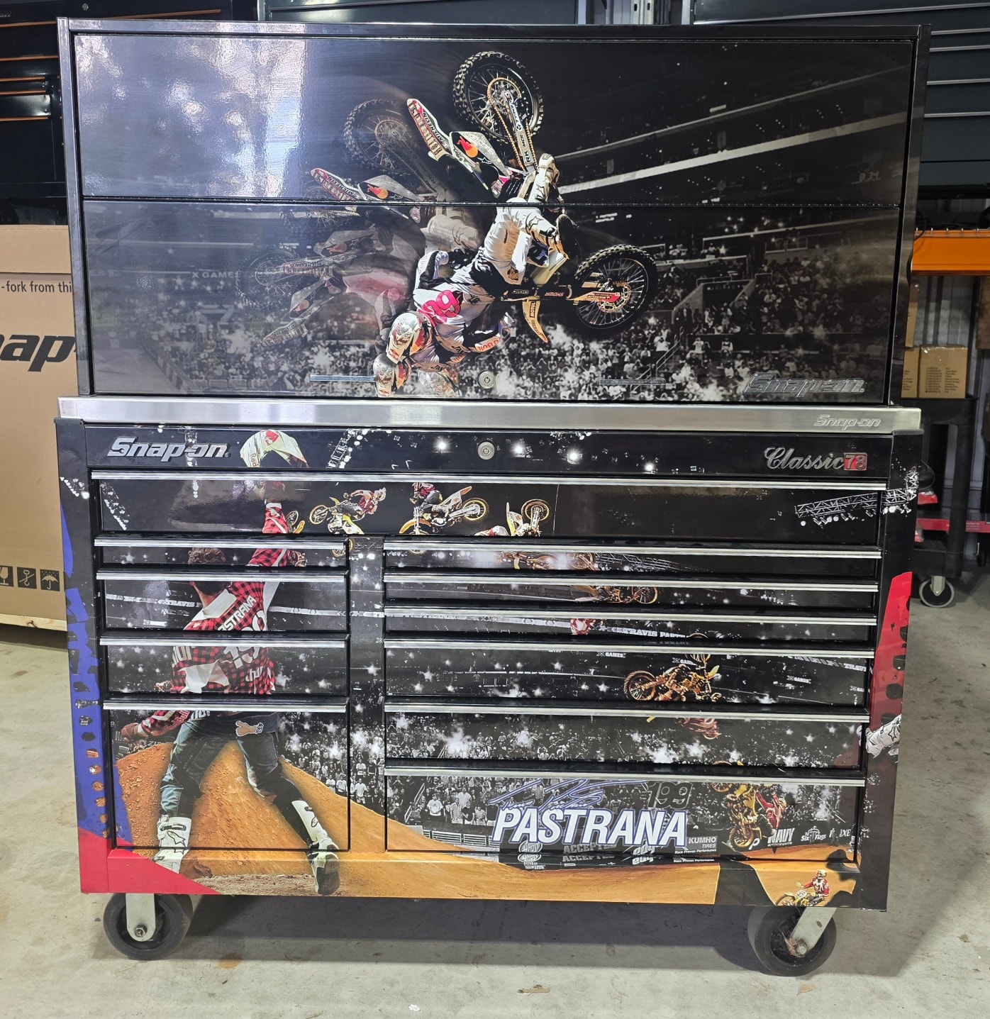 Snap-on - Be QUICK this limited edition Travis Pastrana Classic 78